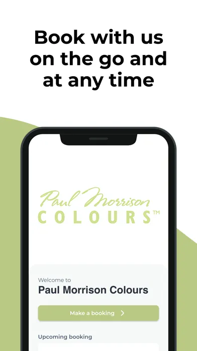 Capturas de tela do Paul Morrison Colours