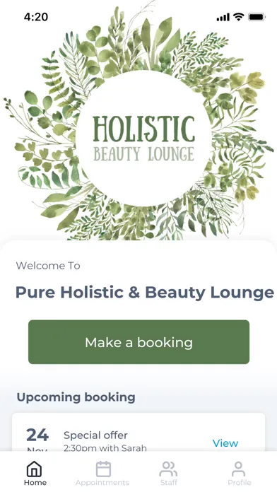 Holistic Beauty Lounge স্ক্রিনশট