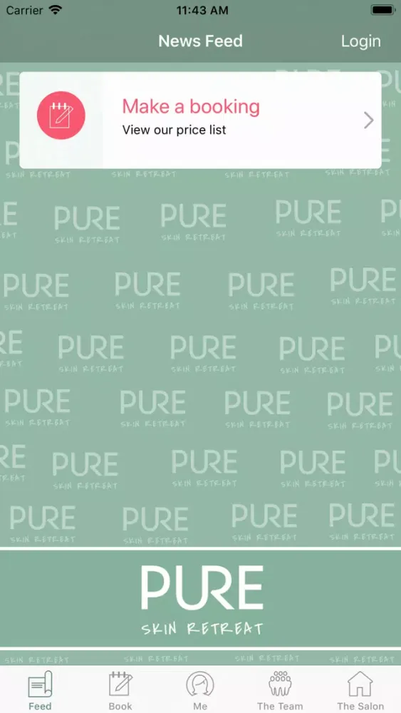 Capturas de tela do Pure Skin Retreat