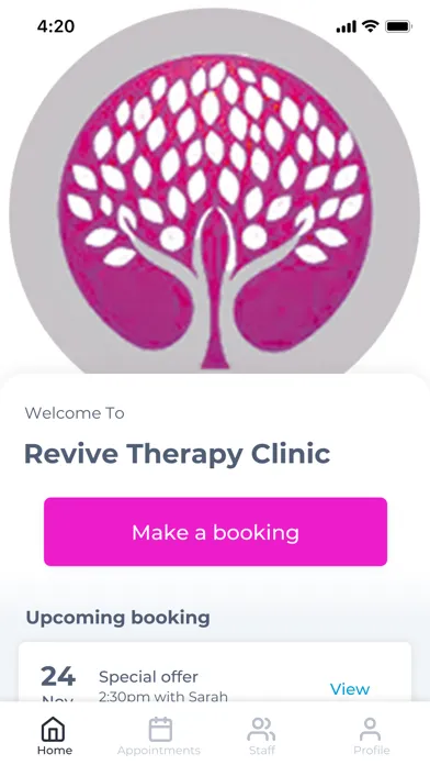 Revive Therapy Clinic应用截图