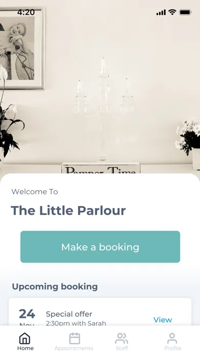 The Little Parlour スクリーンショット