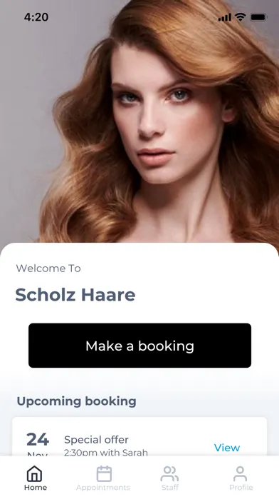 Scholz Haare スクリーンショット