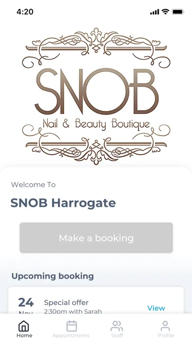 Capturas de pantalla de SNOB Harrogate