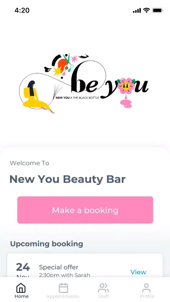 New You Beauty Bar Screenshots