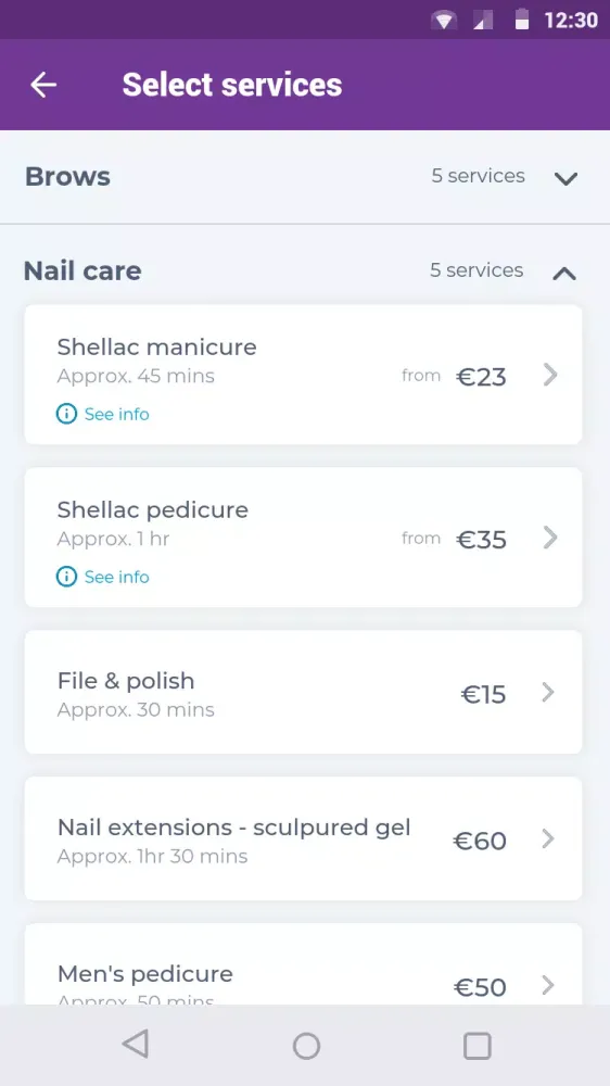 Ảnh chụp màn hình của Strictly Waxing