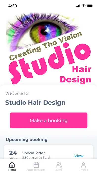 Studio Hair Design應用截圖