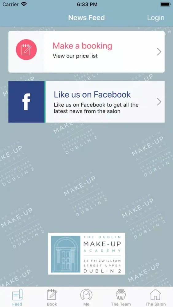 Captures d'écran de The Dublin Make Up Academy