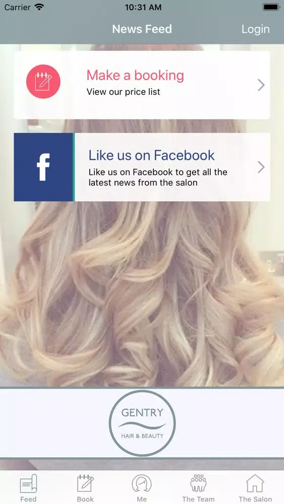 The Gentry Hair and Beauty Screenshots