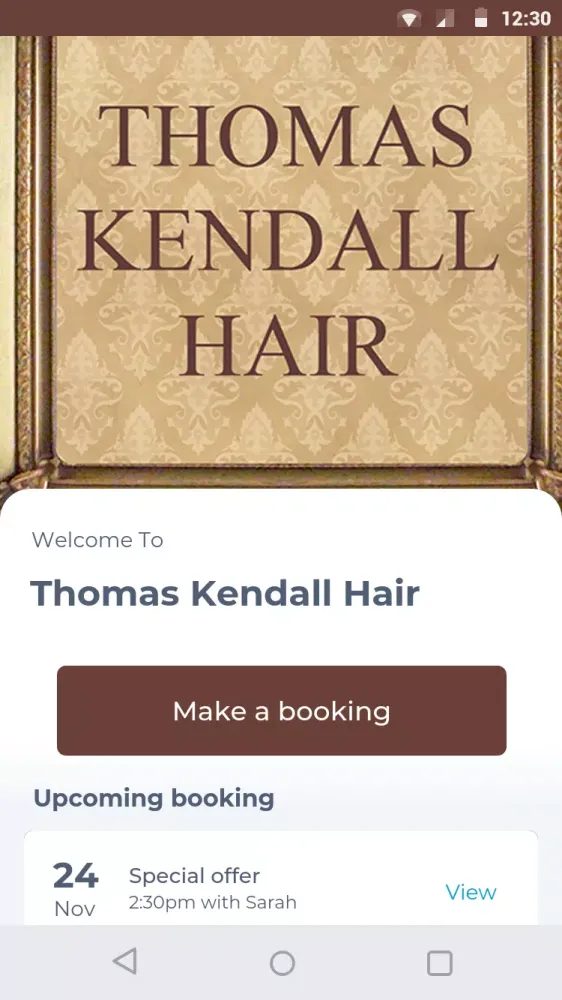 Thomas Kendall Hair スクリーンショット
