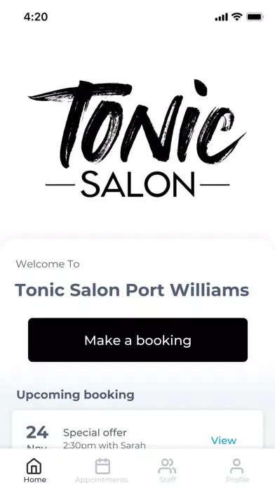 Tonic Salon Port Williams Screenshots
