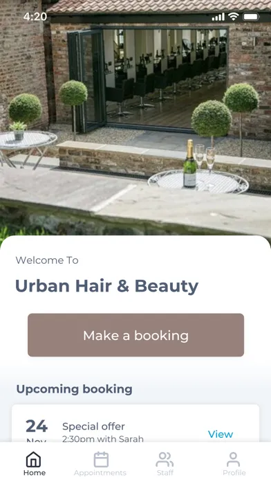 Capturas de pantalla de Urban Hair & Beauty