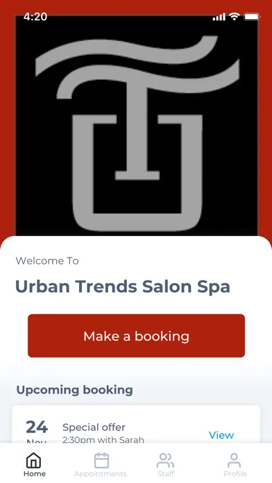 Zrzuty ekranu Urban Trends Salon Spa