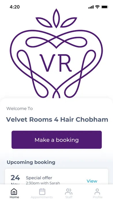 Capturas de pantalla de Velvet Rooms 4 Hair Chobham