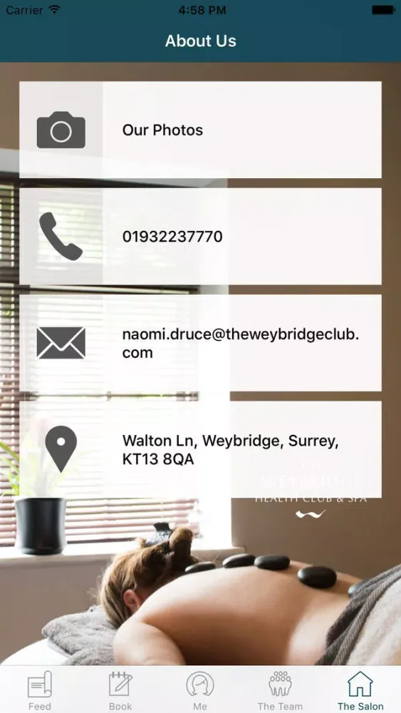 Capturas de pantalla de Weybridge Health Club and Spa