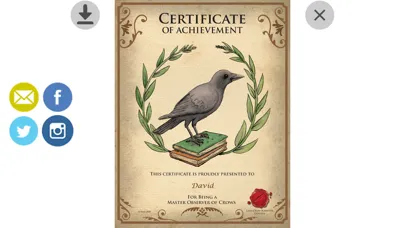 Tangkapan skrin Crow Scientist