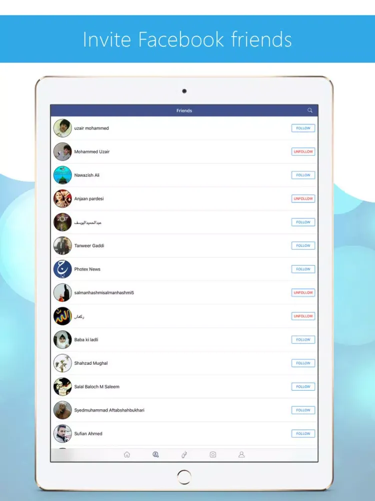Capturas de pantalla de Photex iPad 