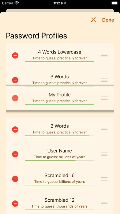 RPG: Random Password Generator應用截圖