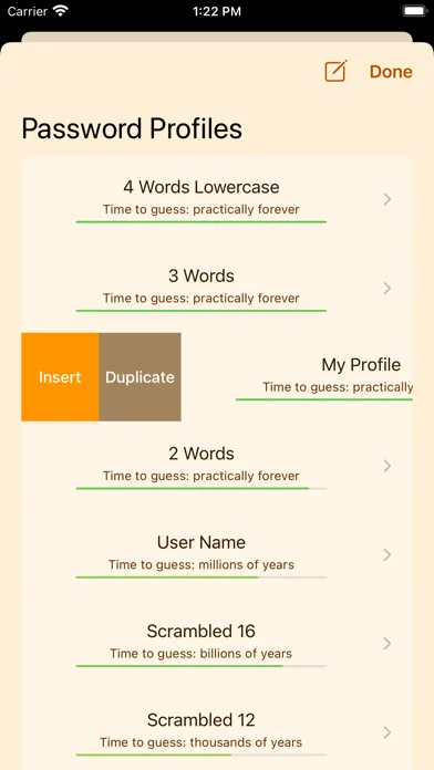 RPG: Random Password Generator應用截圖