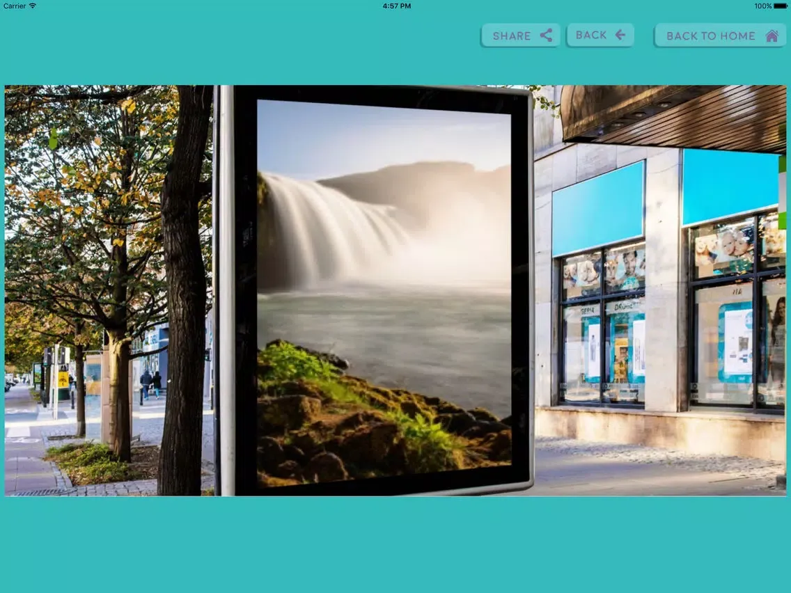 تصاویر Signboard Theme Photo Frame Editor and Collage Maker iPad 