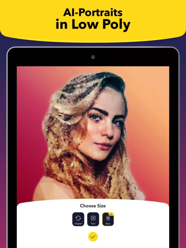 Screenshot di aipic - Magic Photo Editor iPad