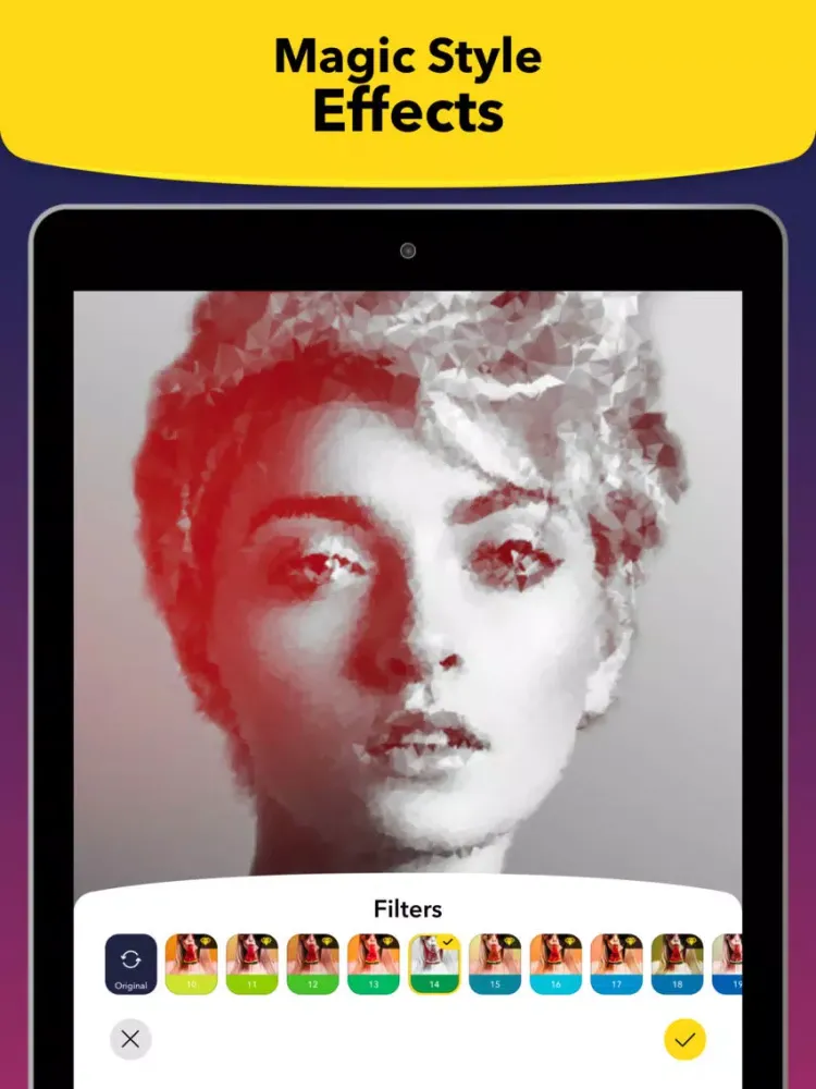 Screenshot di aipic - Magic Photo Editor iPad