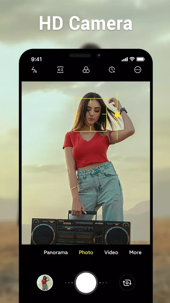 Camera应用截图