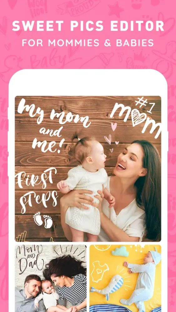 Скриншоты Sweet Pics - Baby Photo Editor