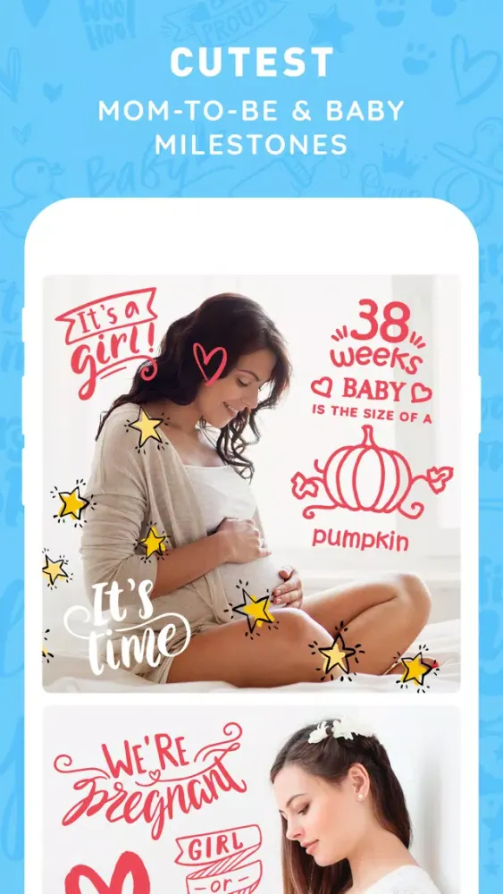 Скриншоты Sweet Pics - Baby Photo Editor