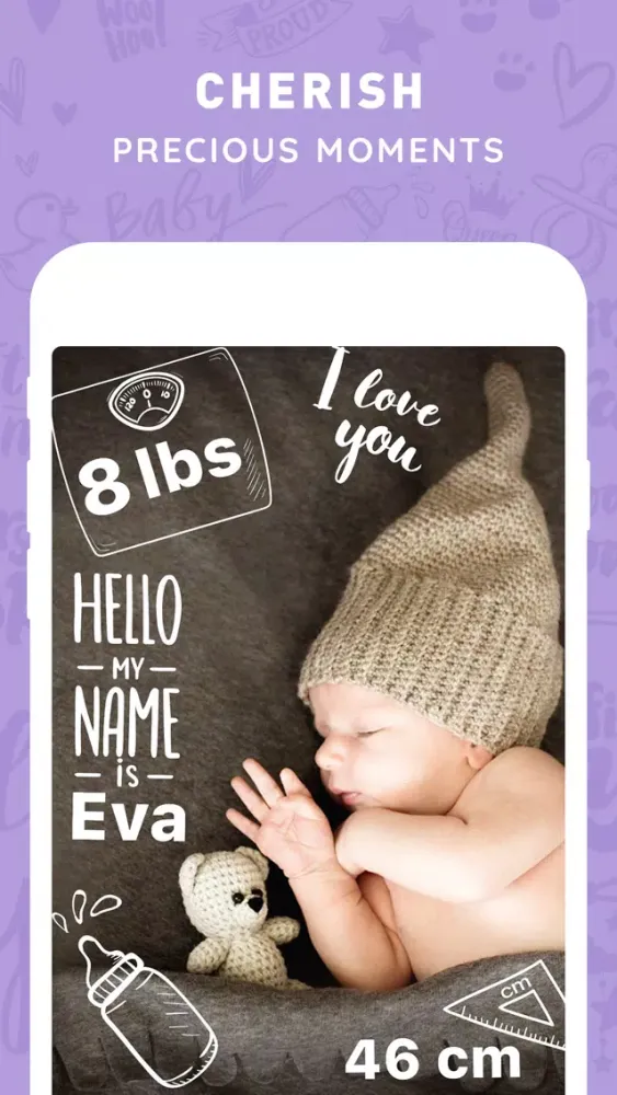 Скриншоты Sweet Pics - Baby Photo Editor