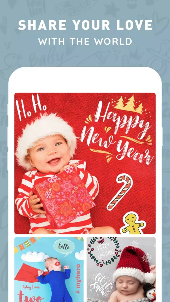 Скриншоты Sweet Pics - Baby Photo Editor