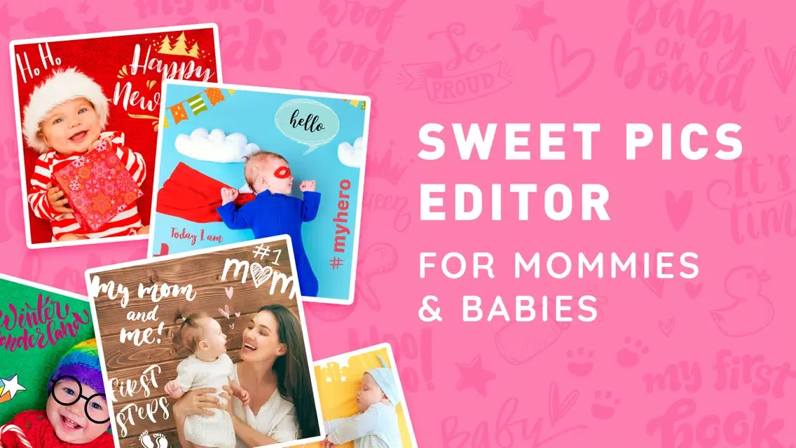 Скриншоты Sweet Pics - Baby Photo Editor