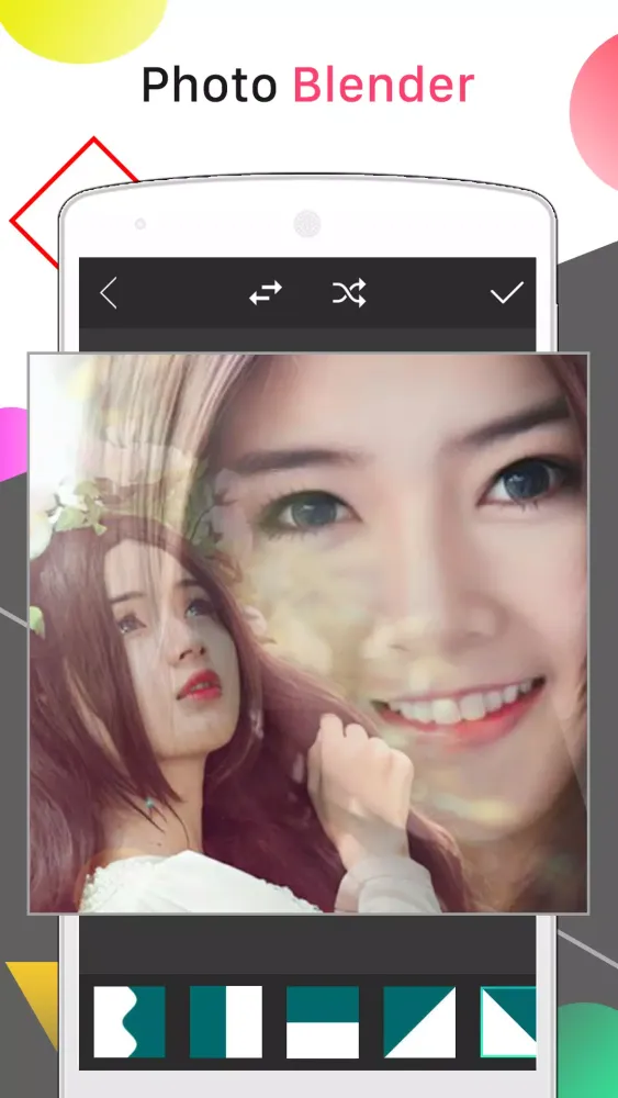 Photo blend 스크린샷