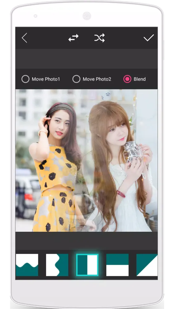 Photo blend 스크린샷