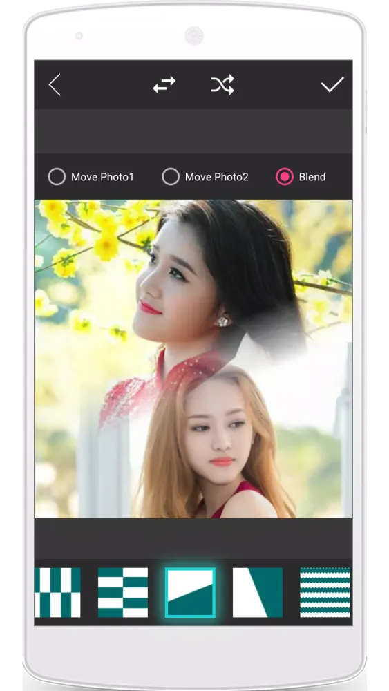 Photo blend 스크린샷