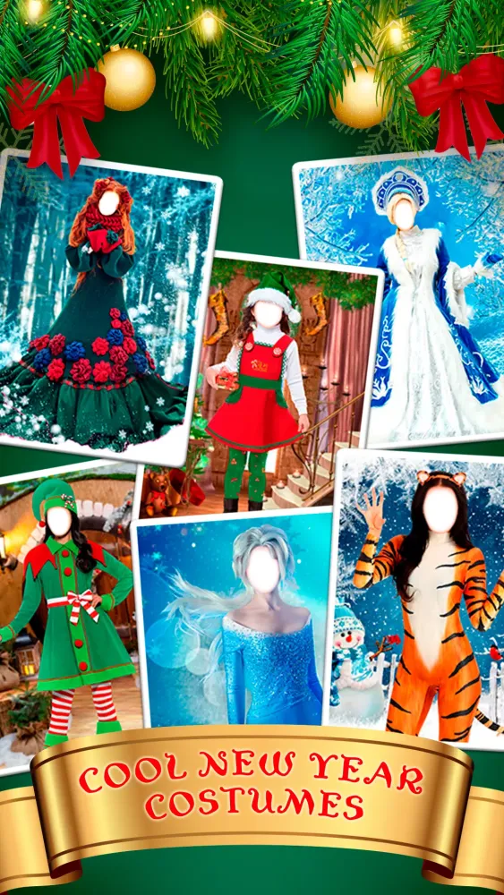 تصاویر Christmas Photo Frame Costumes