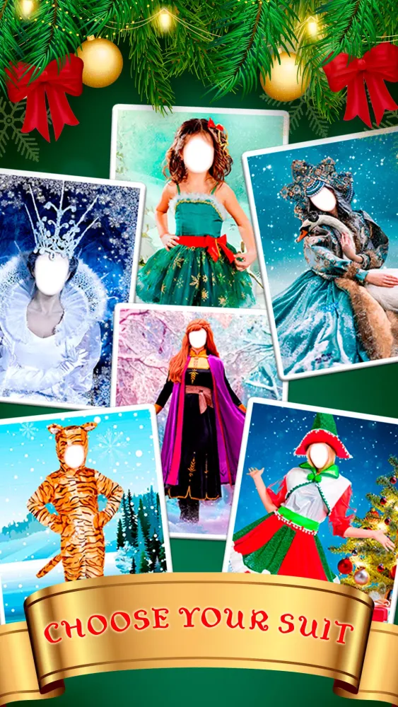 تصاویر Christmas Photo Frame Costumes
