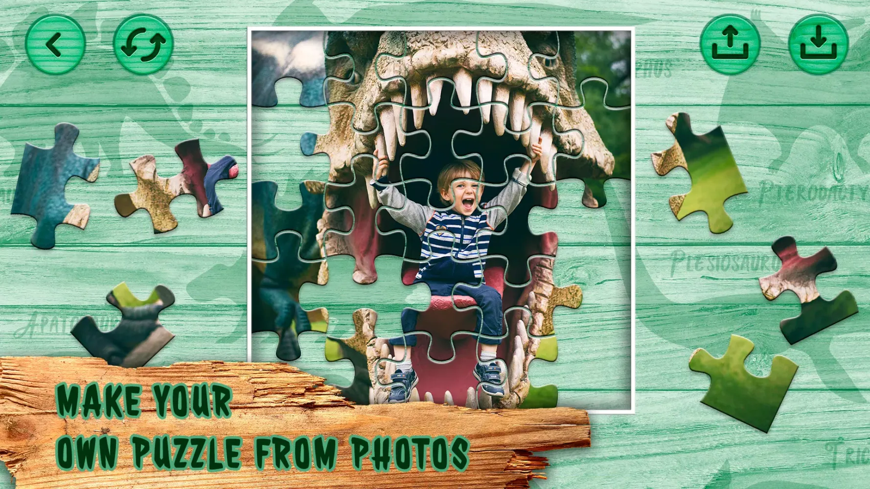 Dinosaur Puzzle Games for Kids Screenshots