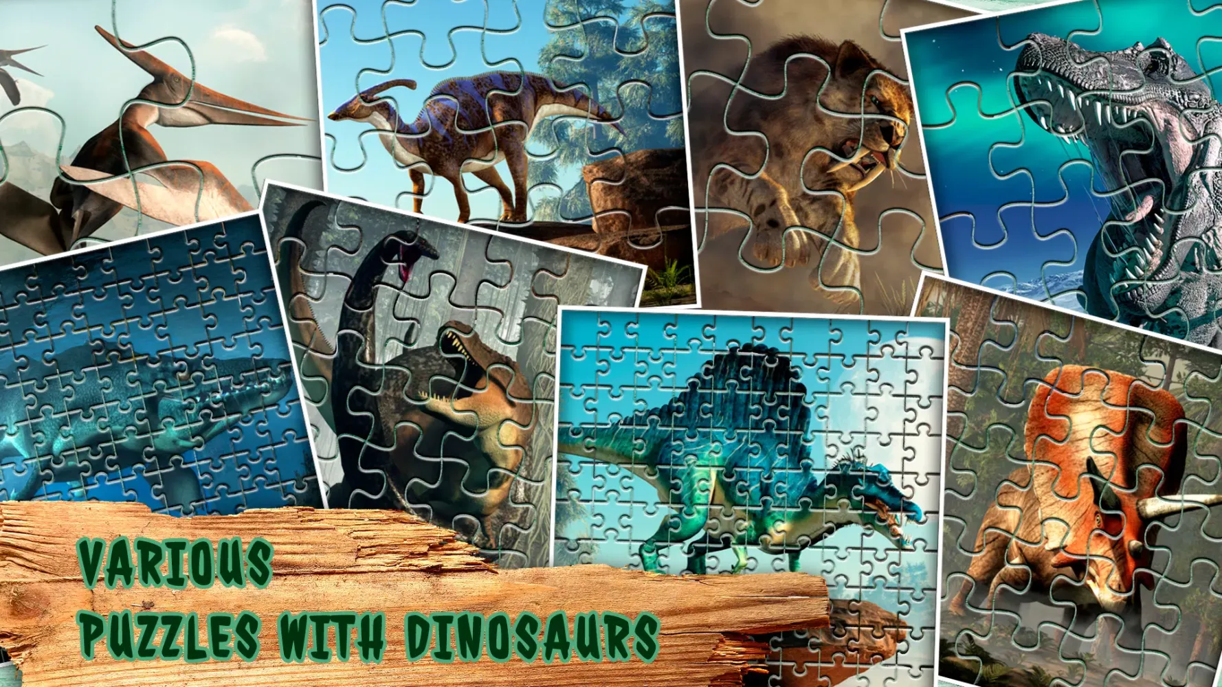 Dinosaur Puzzle Games for Kids Screenshots
