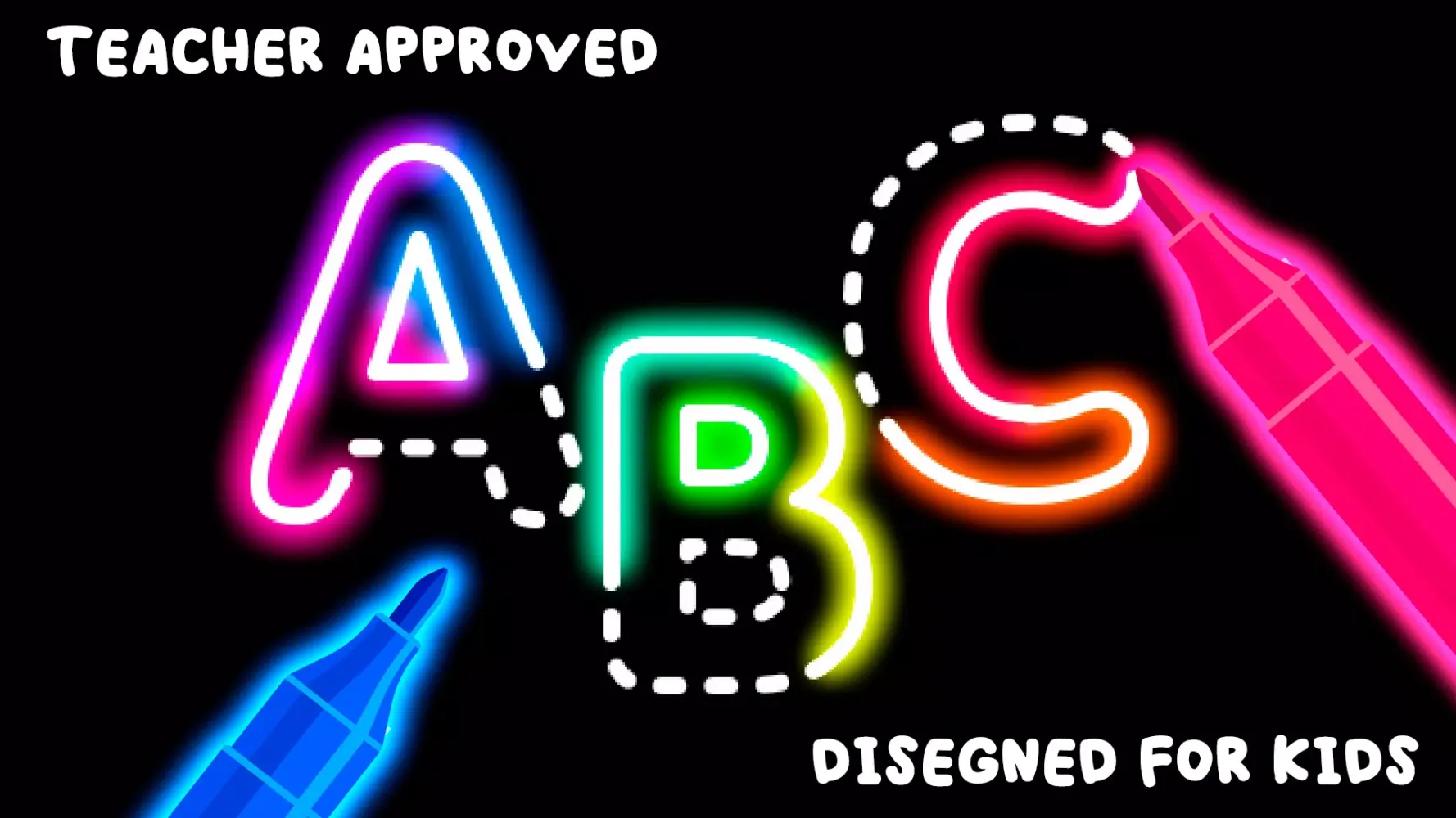 Tangkapan layar ABC Letter Tracing: Alphabet