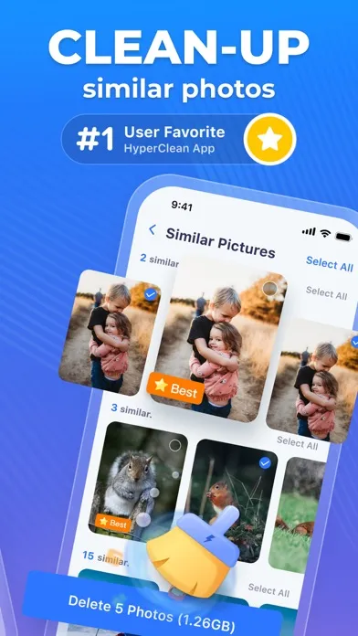 Capturas de pantalla de HyperClean - Phone Cleaner