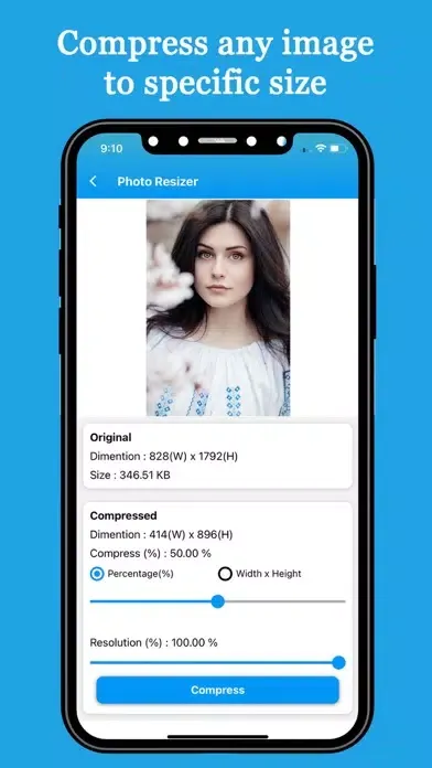 Image Compressor: Photo Resize স্ক্রিনশট