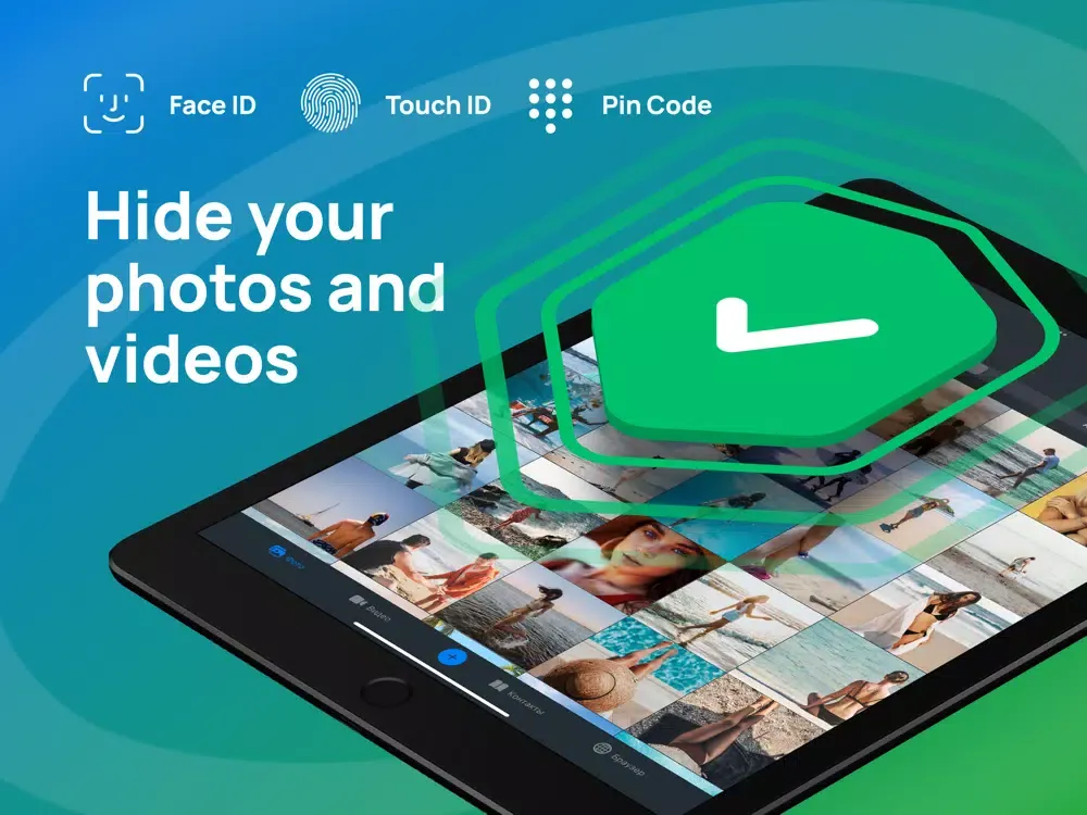 Capturas de tela do Photo Vault - Hide Photos+ iPad 