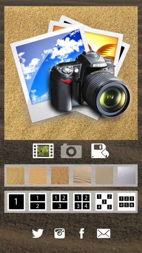 Photos in Sand 스크린샷