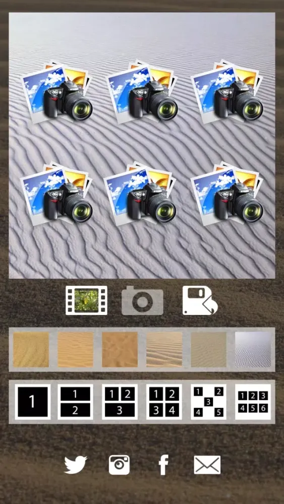 Photos in Sand 스크린샷