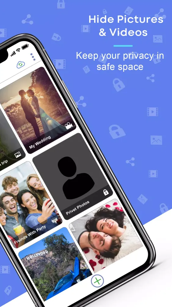 Gallery - photo vault and vide سکرین شاٹس