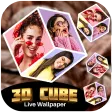 3D Cube My Name Live Wallpaper