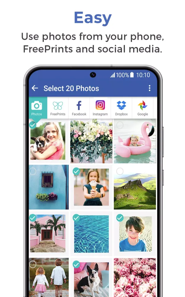 FreePrints Photobooks سکرین شاٹس