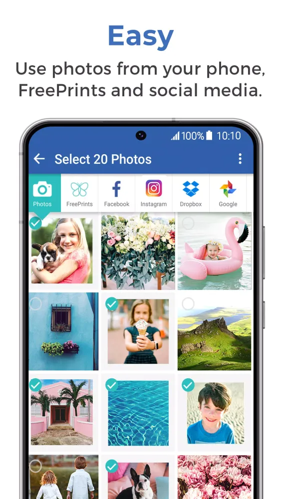 FreePrints Photobooks سکرین شاٹس