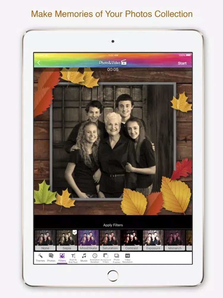 Easy Video Editor & Slideshow iPad  Screenshots