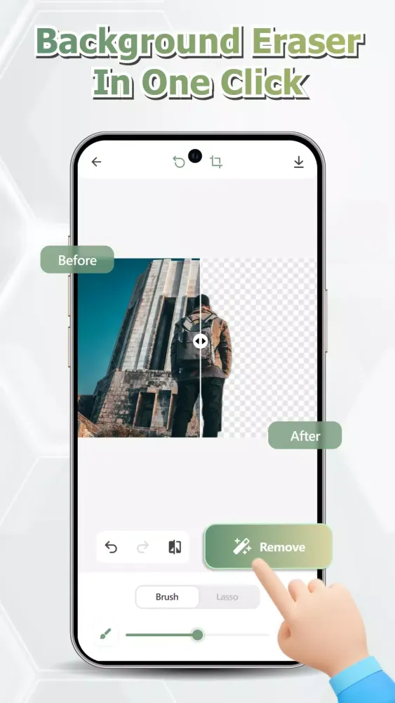 Capturas de pantalla de AI Photo Enhancer and Remover